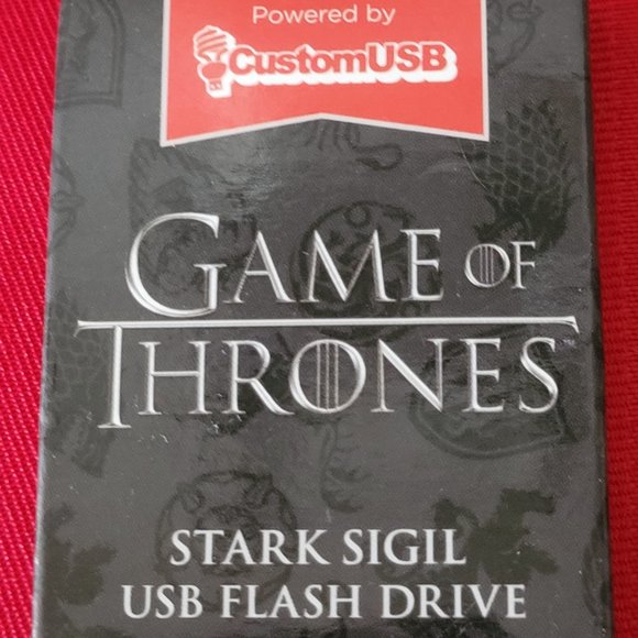 BRAND NEW, 2015 GAME OF THRONES, STARK SIGIL FLASH DRIVE, NEVER USED!!! - Picture 2 of 3